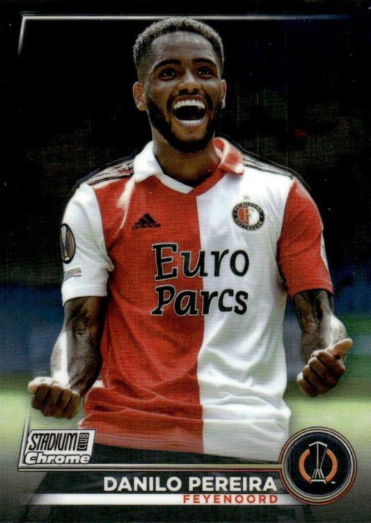 2022 Topps Stadium Club Chrome UCC Danilo Pereira #57 Feyenoord