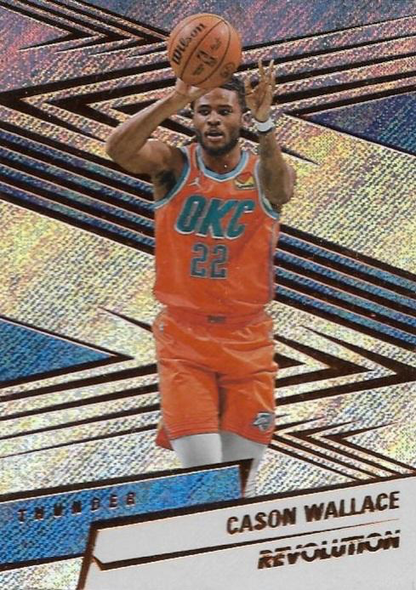 2024 Panini Revolution Cason Wallace #75 Oklahoma City Thunder