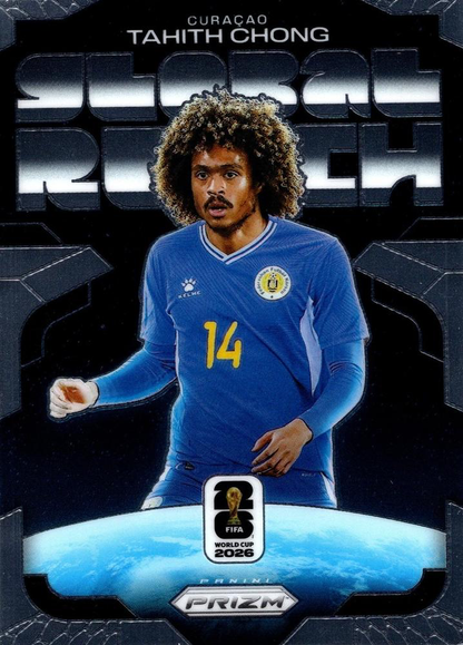2026 Panini Prizm World Cup Global Reach Tahith Chong #8 Curacao
