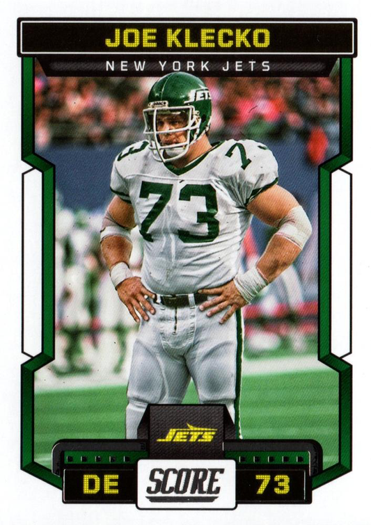 2023 Panini Score Football Joe Klecko New York Jets #295