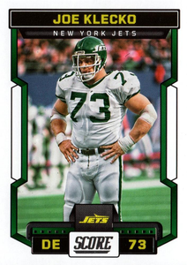 2023 Panini Score Football Joe Klecko New York Jets #295