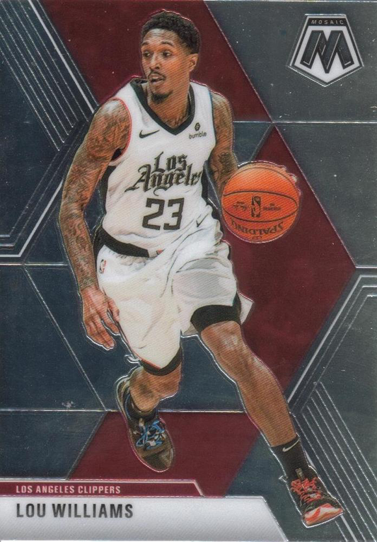 2019 Panini Mosaic Lou Williams #68 Los Angeles Clippers