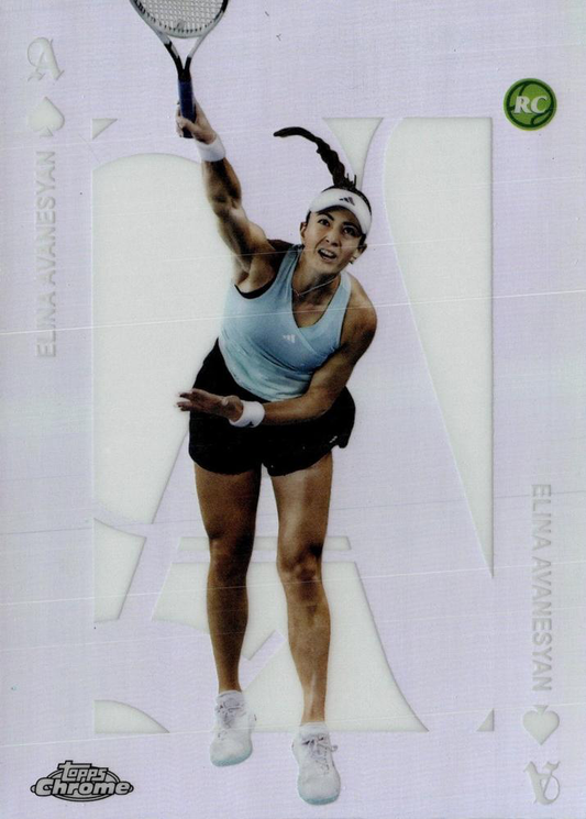 2025 Topps Chrome Tennis Aces Elina Avanesyan #ACE-21