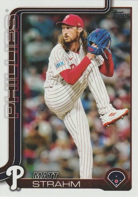 2025 Topps Series 2 Matt Strahm Philadelphia Phillies #672