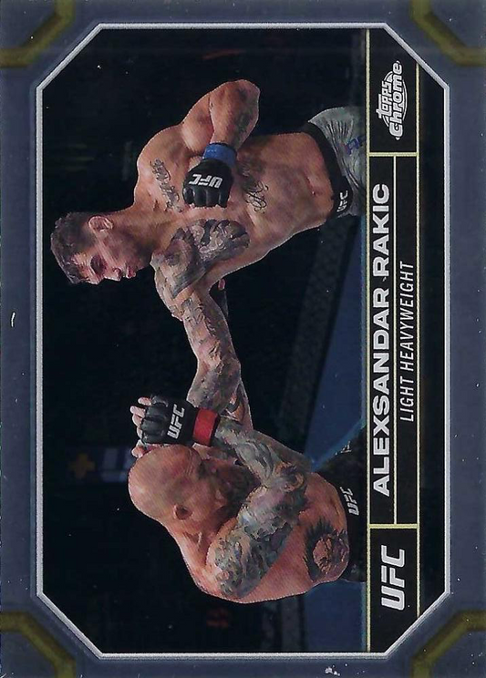 2024 Topps Chrome UFC Aleksandar Rakic #11