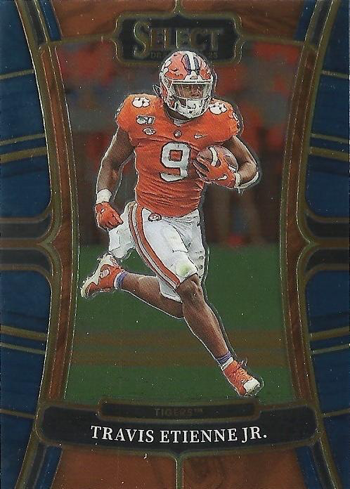 2023 Panini Select Travis Etienne Jr. #44 Clemson Tigers