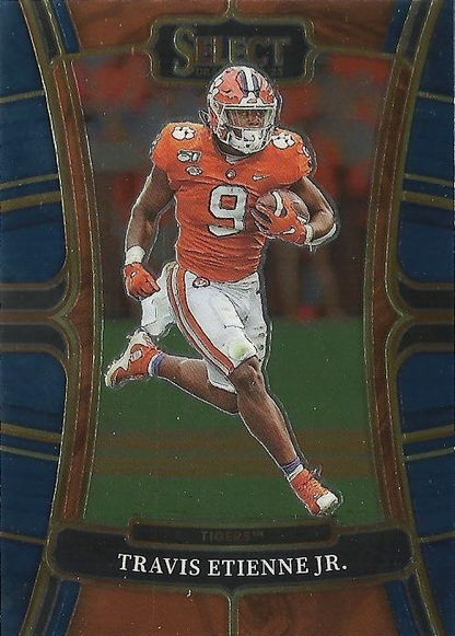 2023 Panini Select Travis Etienne Jr. #44 Clemson Tigers