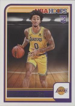 2023 Panini Hoops Jalen Hood-Schifino RC #238 Los Angeles Lakers