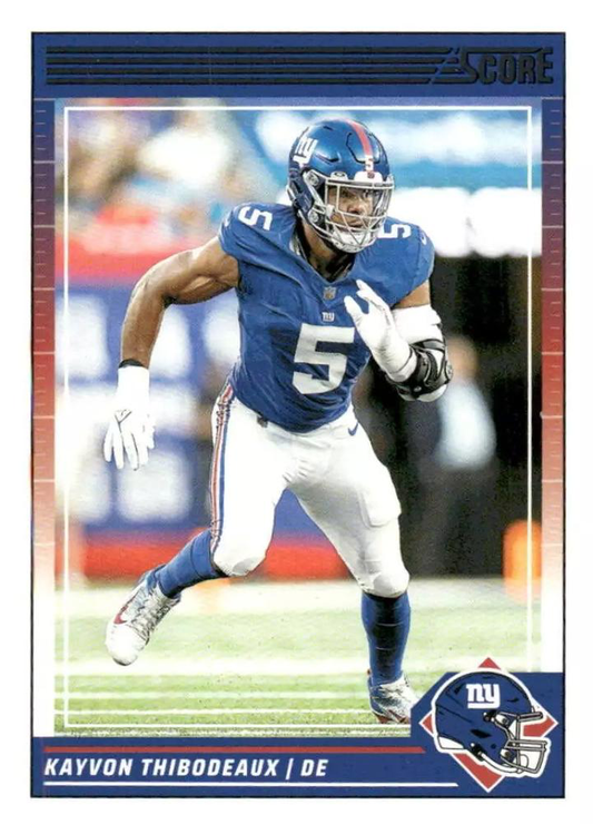 2024 Panini Score Football Kayvon Thibodeaux New York Giants #213