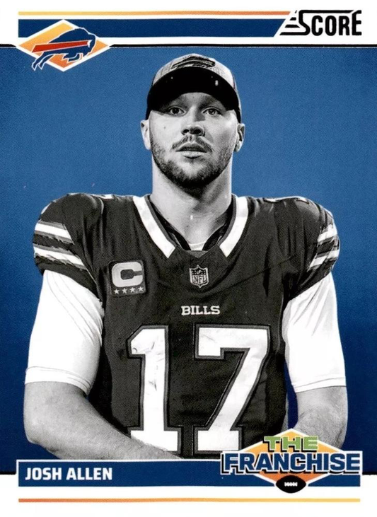 2024 Panini Score Football The Franchise Josh Allen Buffalo Bills #4