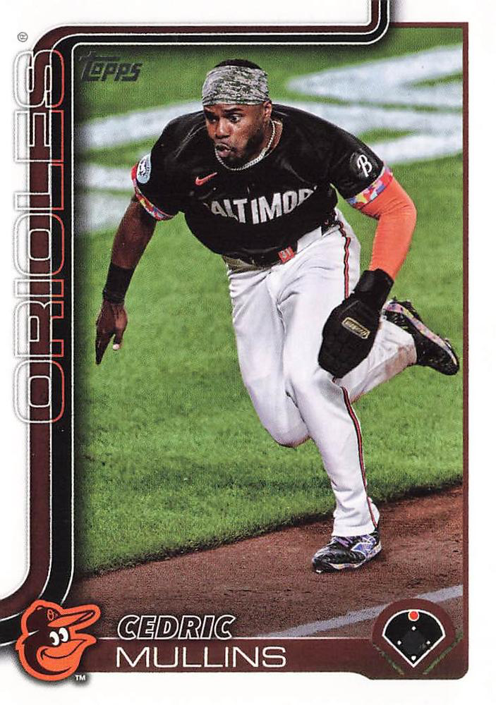 2025 Topps Series 1 Cedric Mullins Baltimore Orioles #69