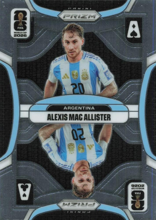 2026 Panini Prizm World Cup Aces Alexis Mac Allister #1 Argentine