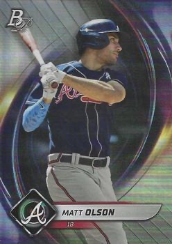 2022 Topps Bowman Platinum Matt Olson Atlanta Braves #28