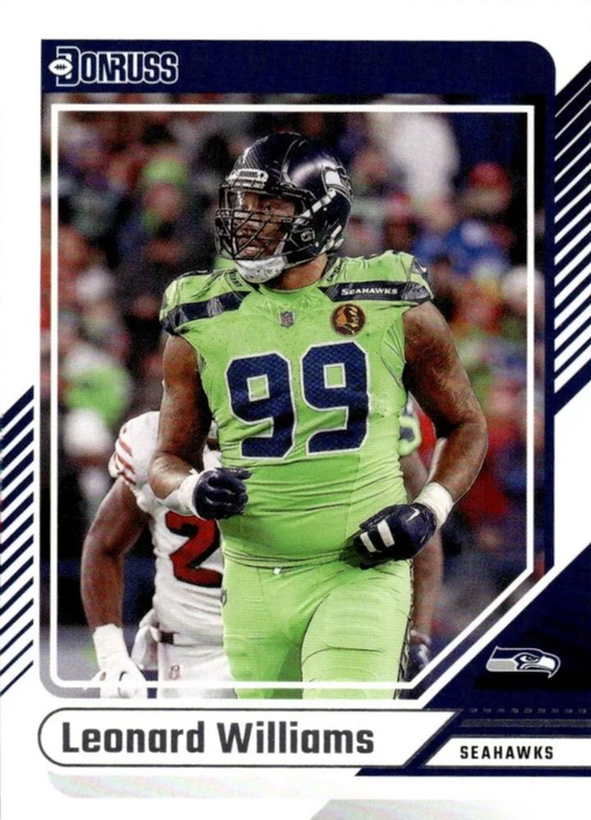 2024 Panini Donruss Leonard Williams Seattle Seahawks #23