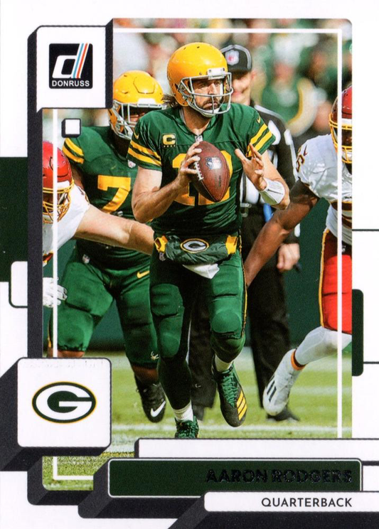 2022 Panini Donruss Aaron Rodgers #97 Green Bay Packers