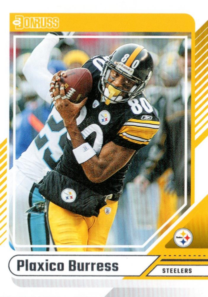 2024 Panini Donruss Plaxico Burress Pittsburgh Steelers #88