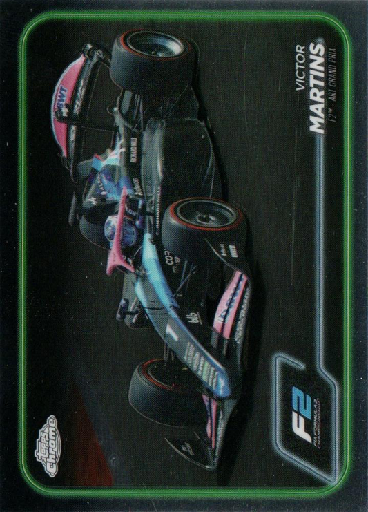 2024 Topps Chrome Formula 1 Victor Martins F2C #102 ART Grand Prix