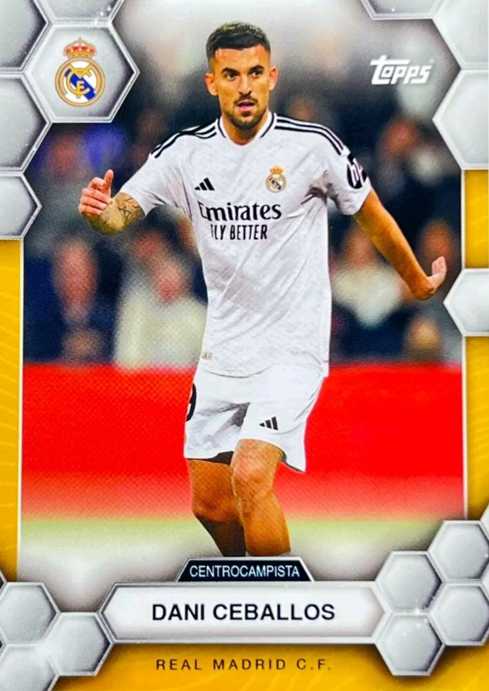 2024 Topps Real Madrid Fan Set Dani Ceballos #12 Real Madrid CF