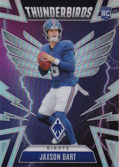 2025 Panini Phoenix Thunderbirds Jaxson Dart #38 New York Giants