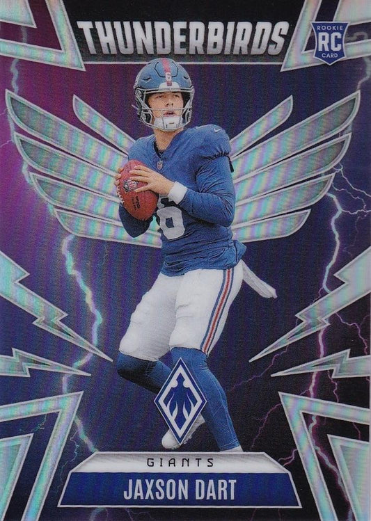2025 Panini Phoenix Thunderbirds Jaxson Dart #38 New York Giants