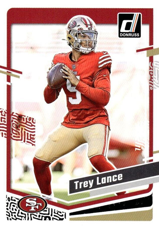 2023 Panini Donruss Trey Lance #274 San Francisco 49ers