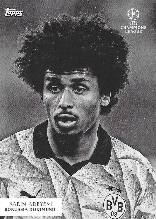 2023 Topps Simplicidad Karim Adeyemi Borussia Dortmund