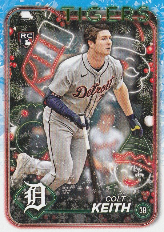 2024 Topps Holiday Colt Keith RC Detroit Tigers #H62