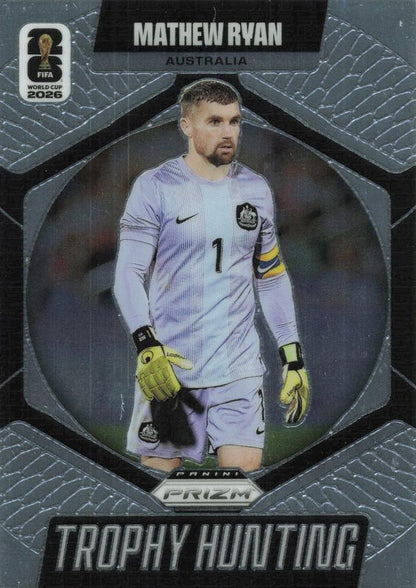 2026 Panini Prizm World Cup Trophy Hunting Mathew Ryan #5 Australie