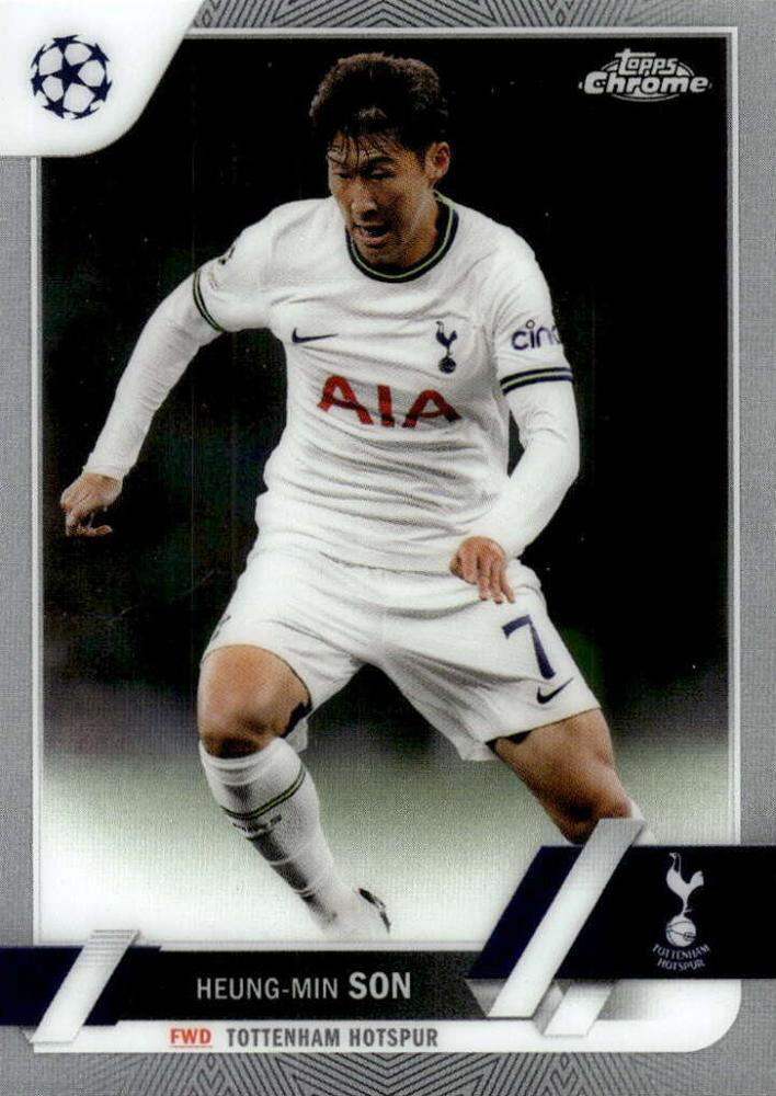 2022 Topps Chrome UCC Heung Min Son #5 Spurs