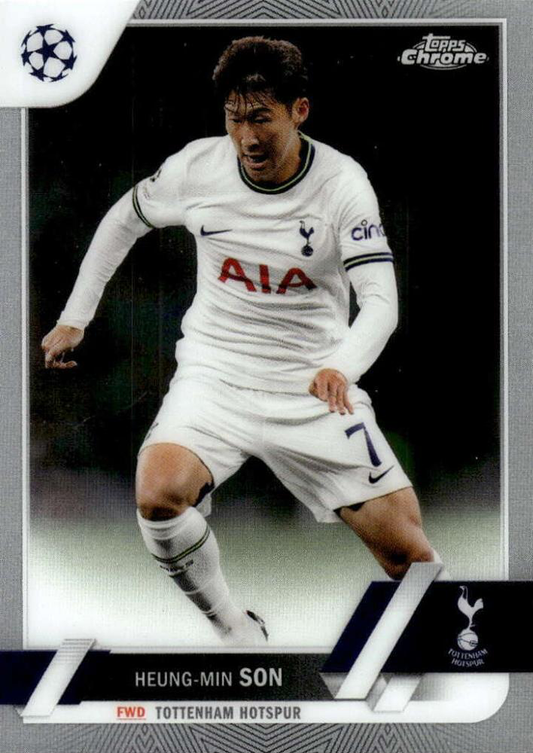 2022 Topps Chrome UCC Heung Min Son #5 Spurs