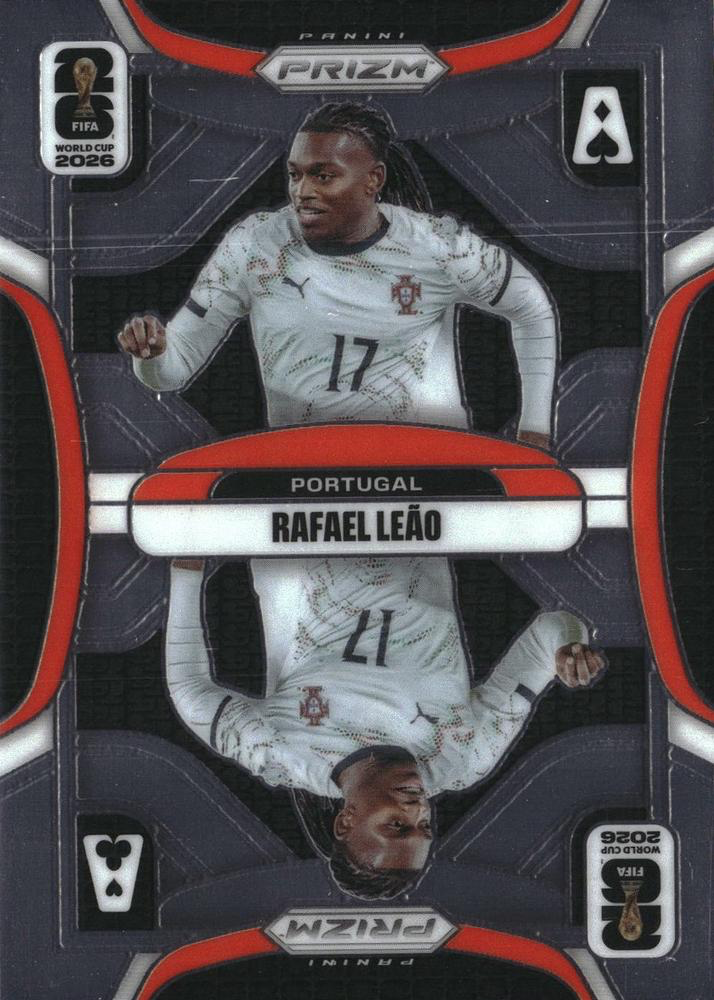 2026 Panini Prizm World Cup Aces Rafael Leao #25 Portugal