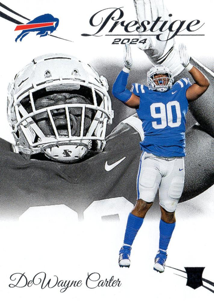 2024 Panini Prestige DeWayne Carter RC #382 Buffalo Bills