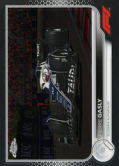 2022 Topps Chrome Formula 1 Pierre Gasly #46 Scuderia AlphaTauri