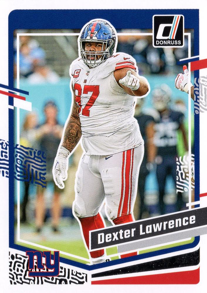 2023 Panini Donruss Dexter Lawrence #222 New York Giants