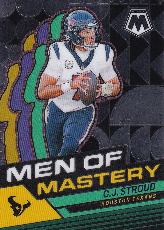 2024 Panini Mosaic Football Men of Mastery C.J. Stroud Houston Texans #MM-6