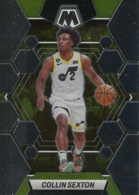 2022 Panini Mosaic Collin Sexton #69 Utah Jazz