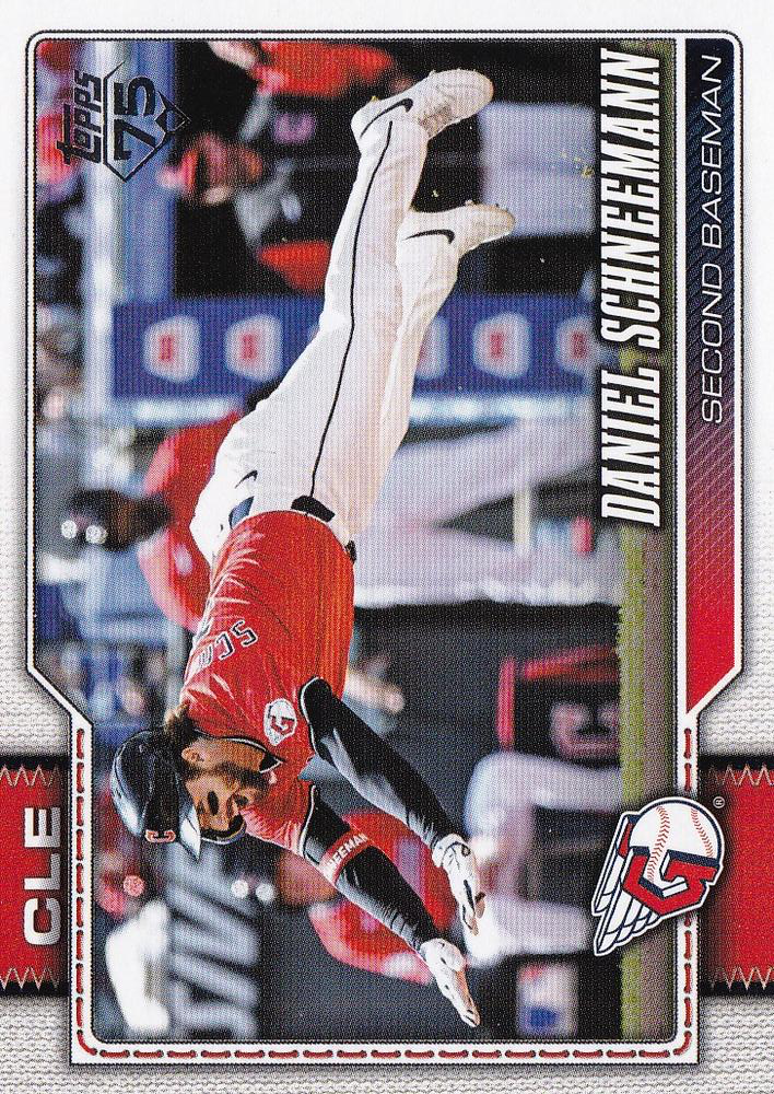2026 Topps Series 1 Daniel Schneemann #59 Cleveland Guardians