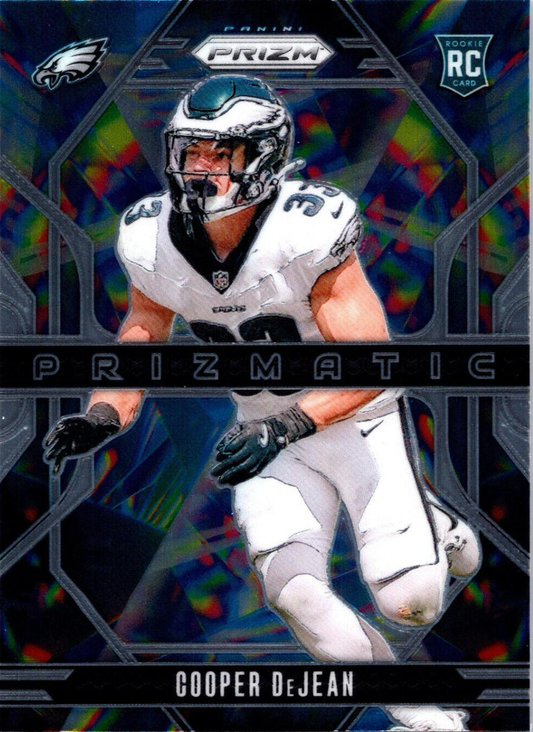 2024 Panini Prizm Prizmatic Cooper DeJean RC #6 Philadelphia Eagles