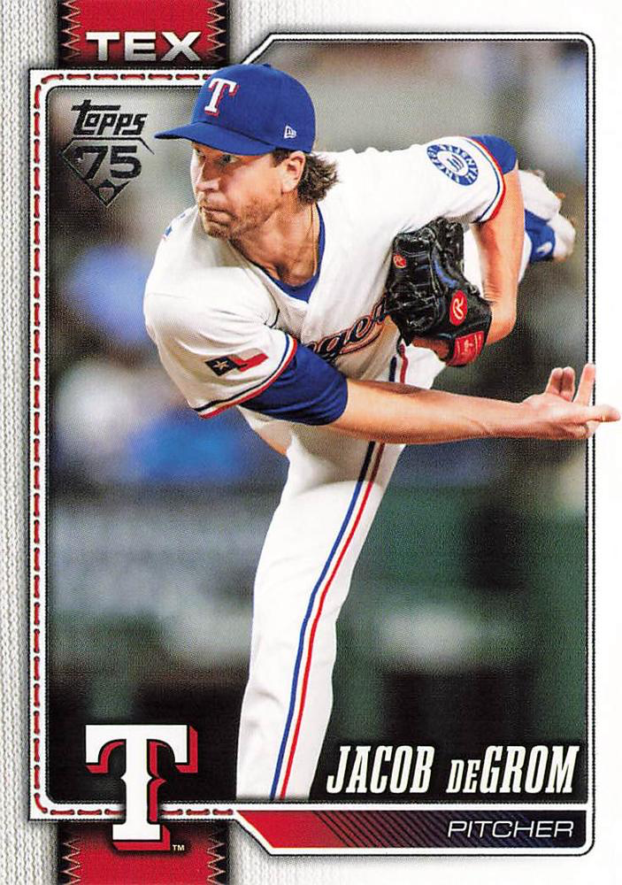 2026 Topps Series 1 Jacob deGrom #99 Texas Rangers
