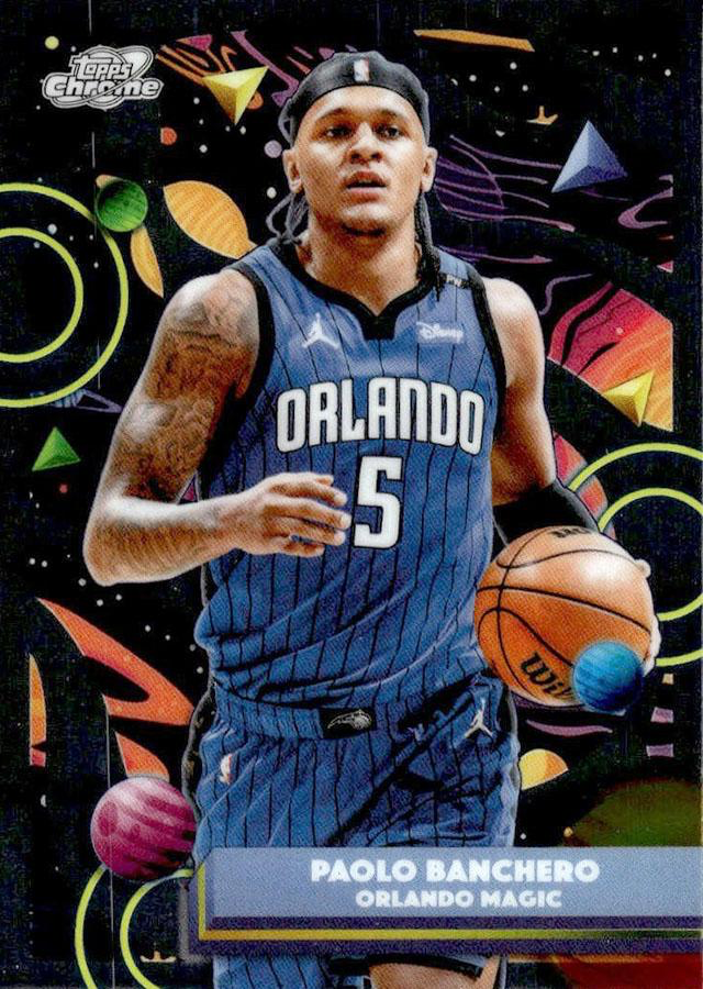 2025 Topps Chrome Cosmic Paolo Banchero #47 Orlando Magic