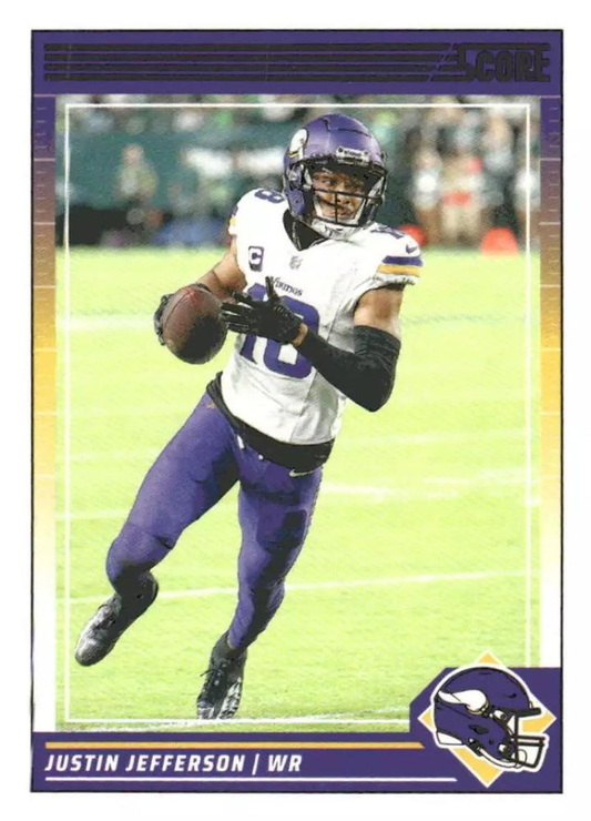 2024 Panini Score Football Justin Jefferson Minnesota Vikings #183