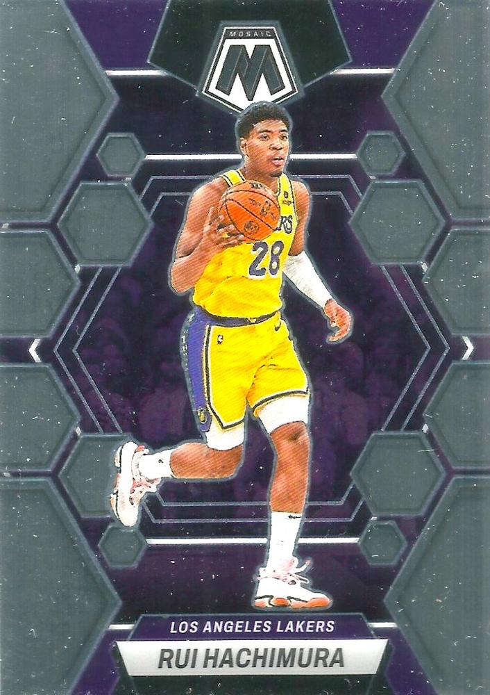 2022 Panini Mosaic Rui Hachimura #139 Los Angeles Lakers