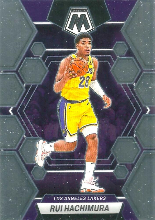 2022 Panini Mosaic Rui Hachimura #139 Los Angeles Lakers