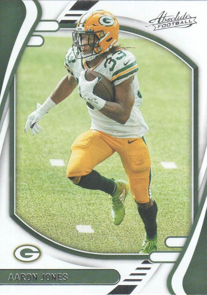 2021 Panini Absolute Retail Aaron Jones #60 Green Bay Packers