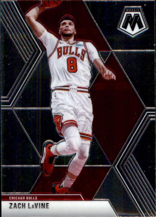 2019 Panini Mosaic Zach LaVine #87 Chicago Bulls