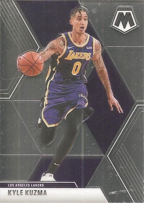 2019 Panini Mosaic Kyle Kuzma #28 Los Angeles Lakers