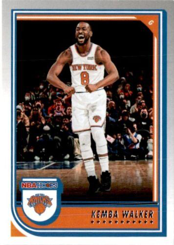 2022 Panini Hoops Kemba Walker #22 New York Knicks