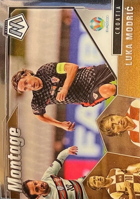2022 Panini Mosaic UEFA EURO 2020 Montage Luka Modric #3 Croatie