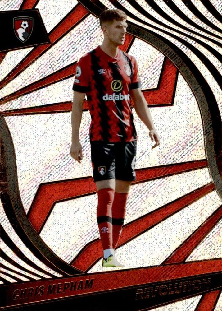 2022 Panini Revolution Premier League Chris Mepham #1 AFC Bournemouth