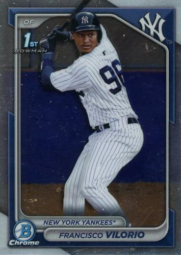 2024 Topps Bowman Chrome Prospects 1ST Francisco Vilorio New York Yankees #BCP-169